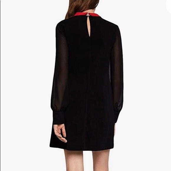 NEW BCBGeneration Women's Two-fer Shirt Dress Size XXS Color Black New With Tags - Picture 2 of 2